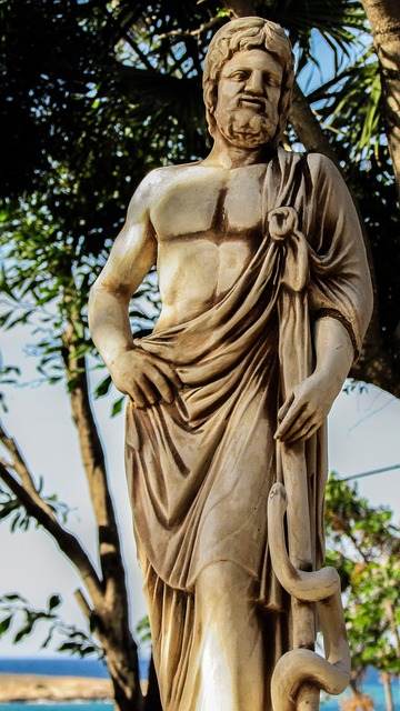 Statue d'Asclépios