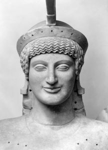 Photo d'une statue d'Athéna